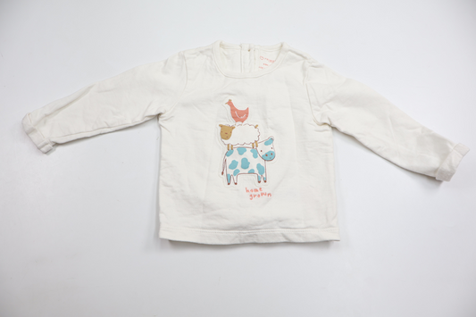 Tröja från Primark - Storlek 74 - Vit