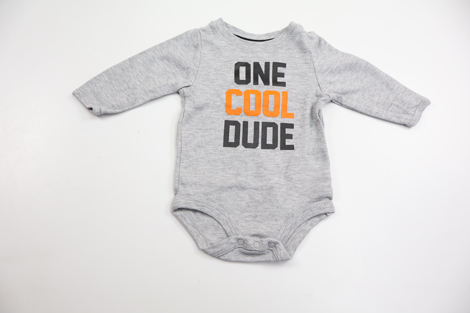 Body från Petite Mini - Storlek 56 - Grå