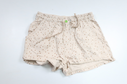 Prikkede shorts fra H&M - Størrelse 122 - Off-white