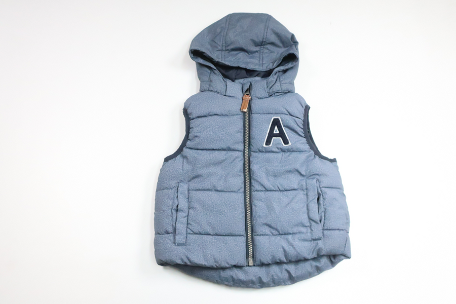 Vatteret vest fra H&M - Størrelse 98/104 - Blå