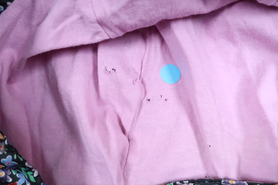 Blomsterjakke fra H&M - Størrelse 122/128 - Multifarvet