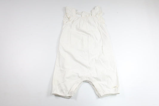 Jumpsuit fra Newbie - Størrelse 86 - Off-white