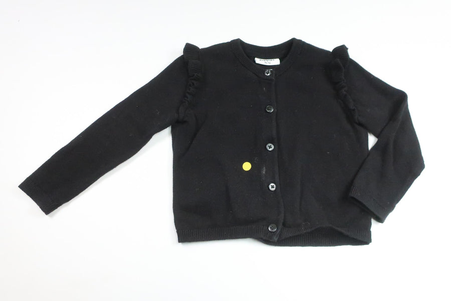 Strikket cardigan fra Kappahl - Størrelse 86/92 - Sort
