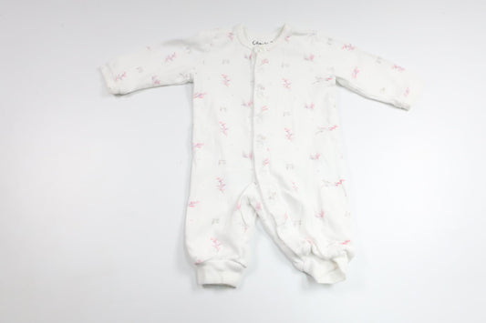 Pyjamas fra Charlie Tells - Størrelse 62/68 - Hvid