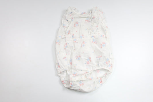 Blomsterbody fra H&M - Størrelse 68 - Hvid