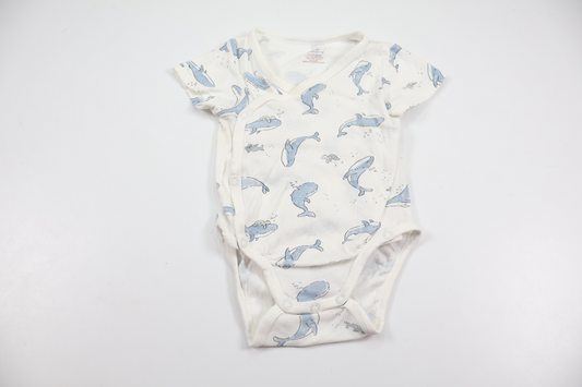 Body från H&M - Storlek 68/74 - Vit