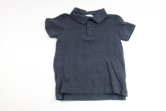 Poloshirt fra Lager 157 - Størrelse 100 - Marineblå