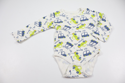 Body från So Cute - Storlek 80 - Vit