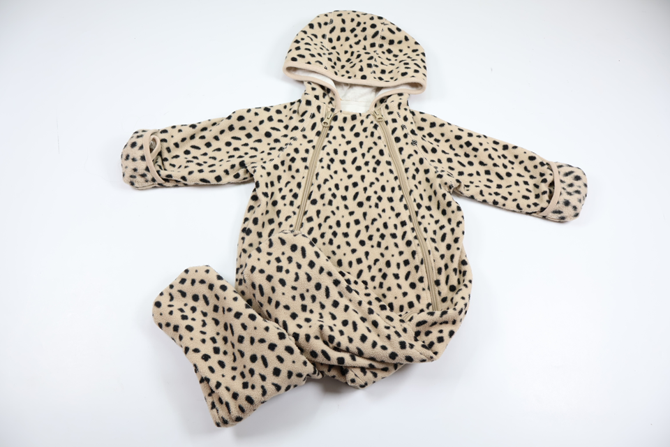Fleeceheldragt fra Minimarket - Størrelse 80 - Beige