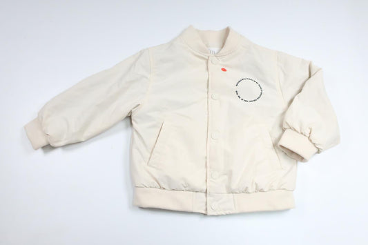 Bomberjakke fra Zara - Størrelse 92 - Off-white