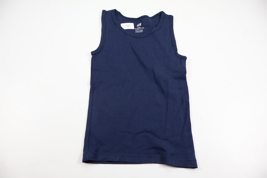 Tanktop fra H&M - Størrelse 110/116 - Marineblå