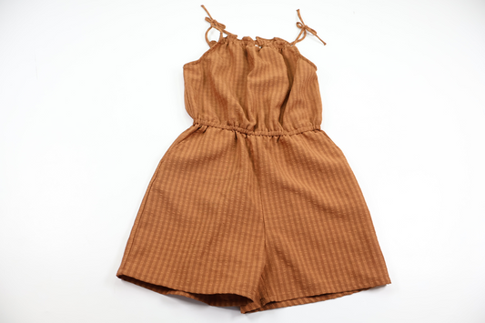 Jumpsuit fra H&M - Størrelse 134 - Brun