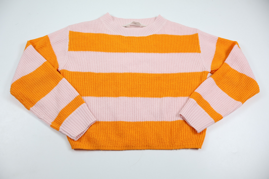 Strikket trøje fra H&M - Størrelse 134/140 - Rosa