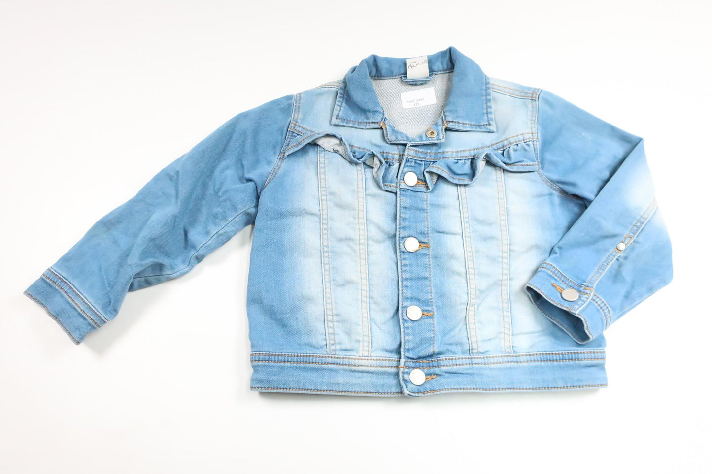 Denimjakke fra Lindex - Størrelse 104 - Denim