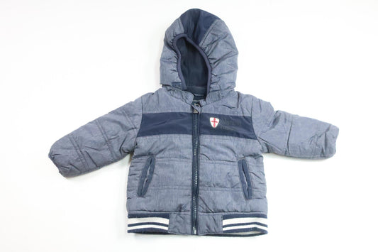 Vatteret jakke fra Lemon Beret - Størrelse 74 - Marineblå