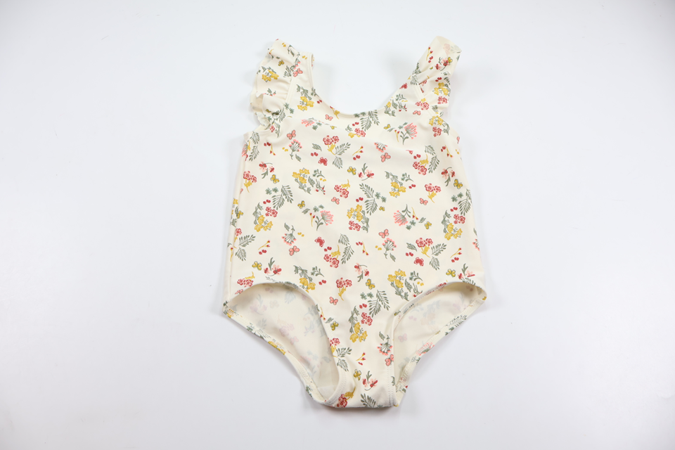 Badedragt fra H&M - Størrelse 74/80 - Råhvid