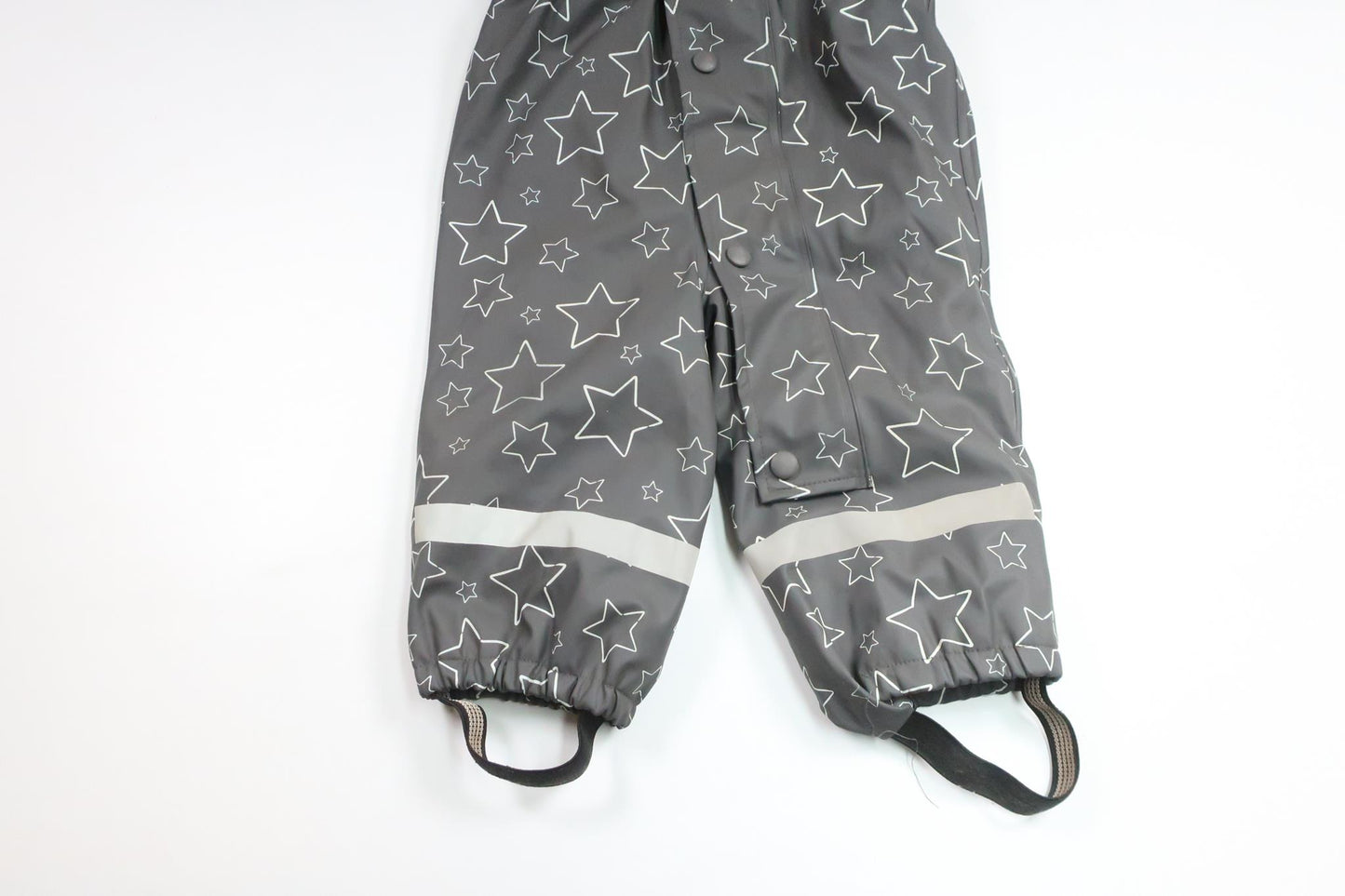 Forede regnoveralls fra My Wear Baby - Størrelse 74 - Grå