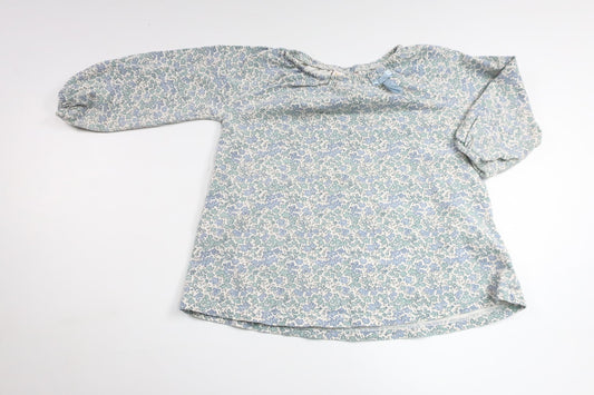 Blomsterkjole fra Lindex - Størrelse 74 - Blå