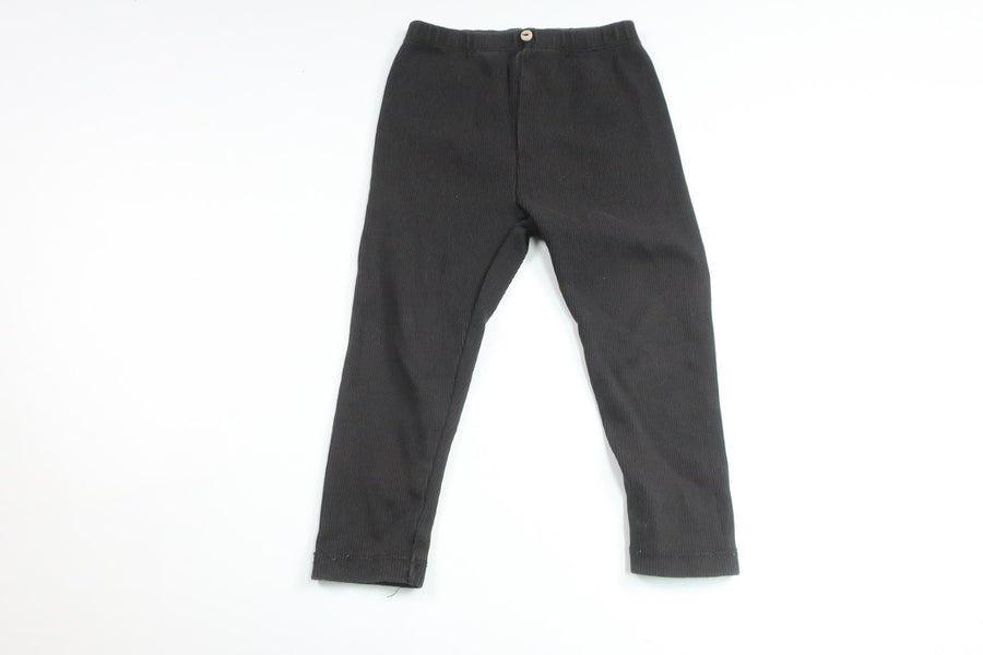 Ribbede bukser fra Zara - Størrelse 86/92 - Sort