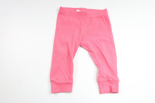 Ribbede bukser fra H&M - Størrelse 68 - Pink