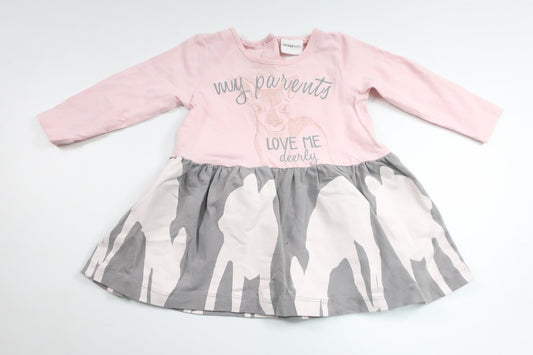 Kjole fra My Wear Baby - Størrelse 74 - Lyserød