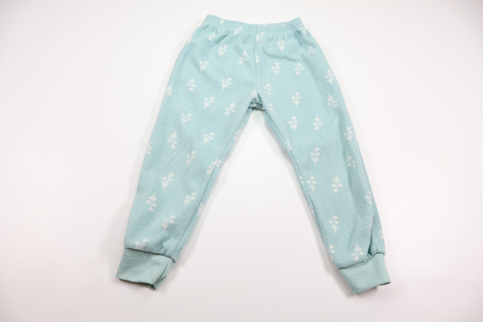 Pyjamasbukser i fleece fra Little Kids - Størrelse 92/98 - Blå
