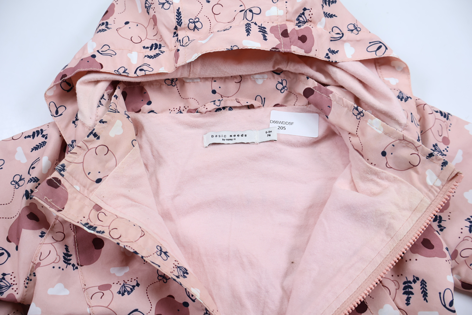 Skaljakke fra Name It - Størrelse 74 - Rosa