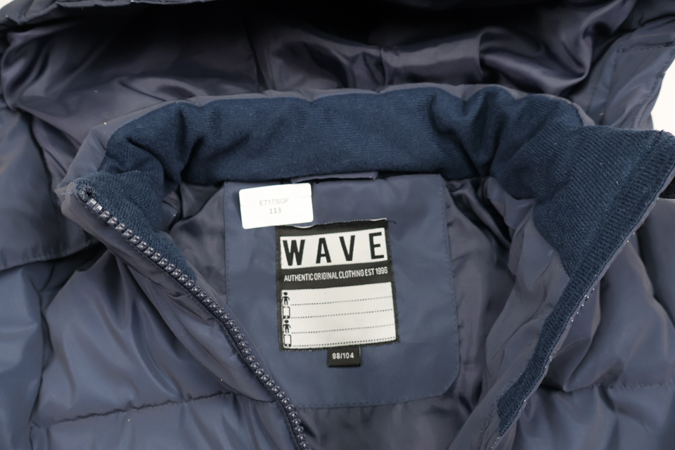 Vinterjakke fra Wave - Størrelse 98/104 - Marineblå