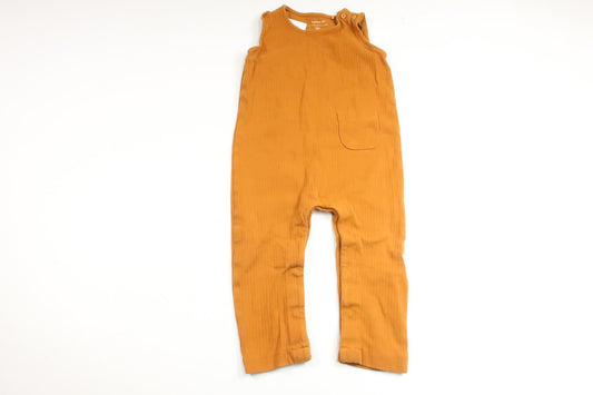 Ribbet jumpsuit fra Name It - Størrelse 80 - Brun