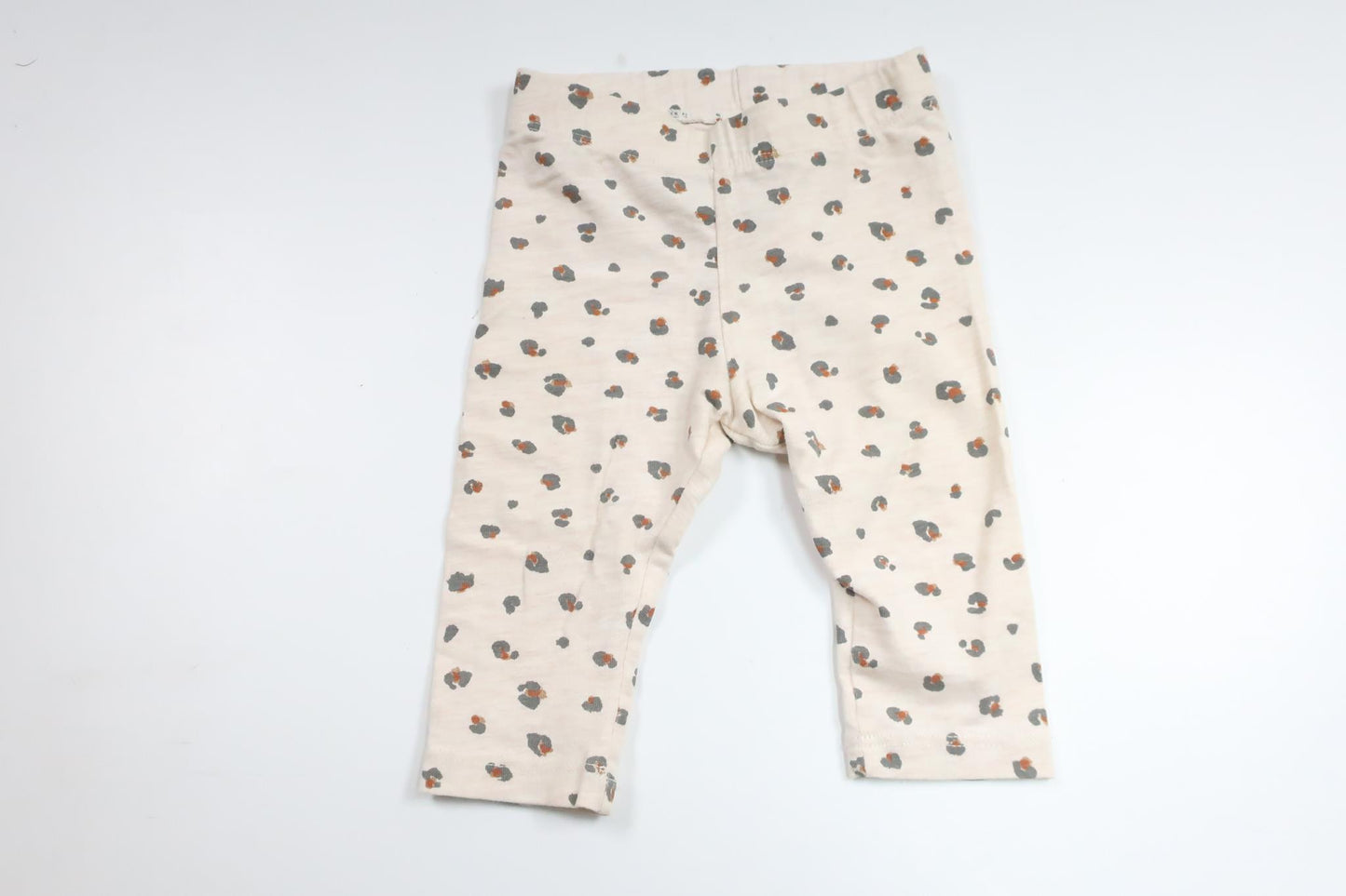 Leopardprintede bukser fra Lindex - Størrelse 62 - Beige