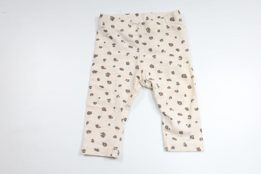 Leopardprintede bukser fra Lindex - Størrelse 62 - Beige