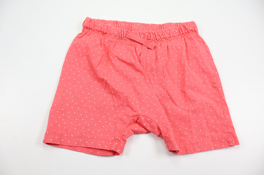 Prikkede shorts fra H&M - Størrelse 104 - Rosa