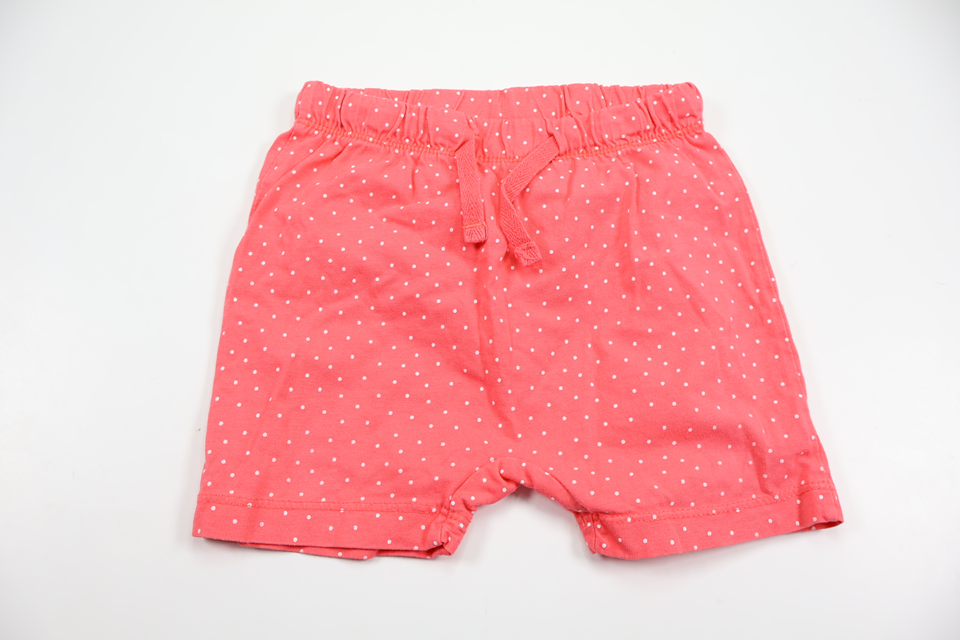 Prikkede shorts fra H&M - Størrelse 86 - Lyserød