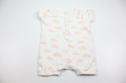 Pyjamas fra Newbie - Størrelse 74 - Hvid