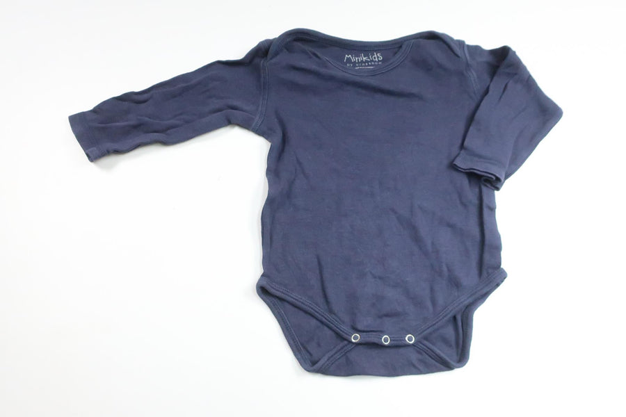 Bodysuit fra Minikids - Størrelse 74/80 - Marineblå