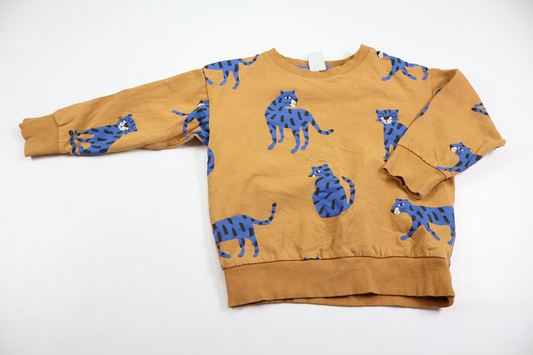 Sweatshirt fra Lindex - Størrelse 104 - Beige
