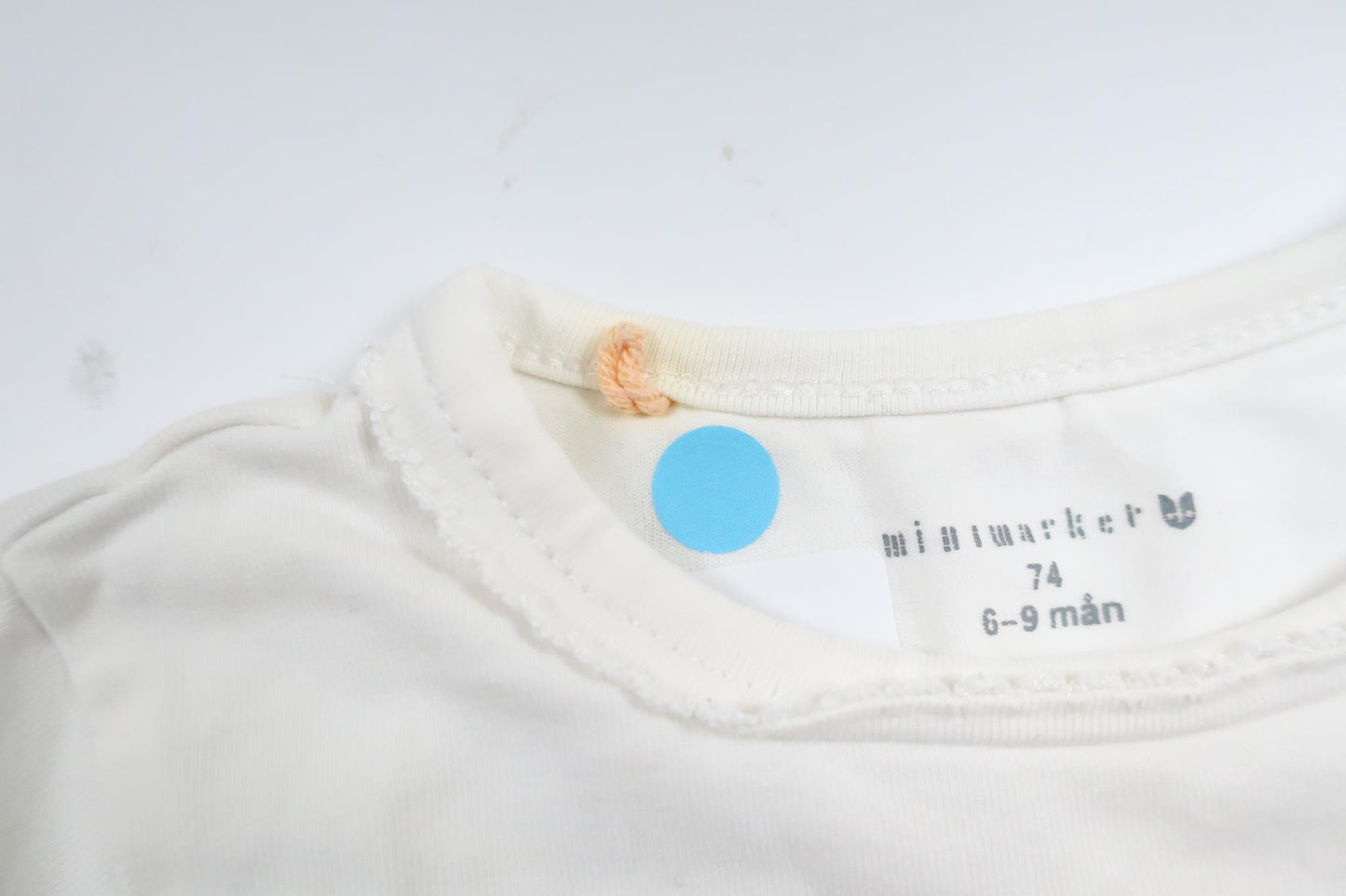 Bodysuit fra Minimarket - Størrelse 74 - Hvid