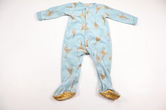 Fleecepyjamas fra Zara - Størrelse 74/80 - Blå