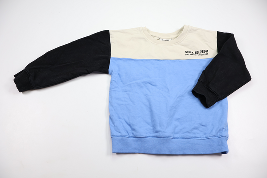 Sweatshirt fra Kappahl - Størrelse 98/104 - Blå