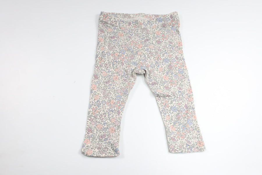 Bukser med blomster fra H&M - Størrelse 68/74 - Multifarvet
