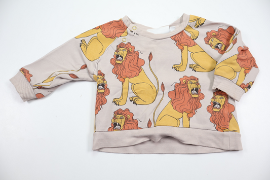 Sweatshirt fra Mini Rodini - Størrelse 56/62 - Grå