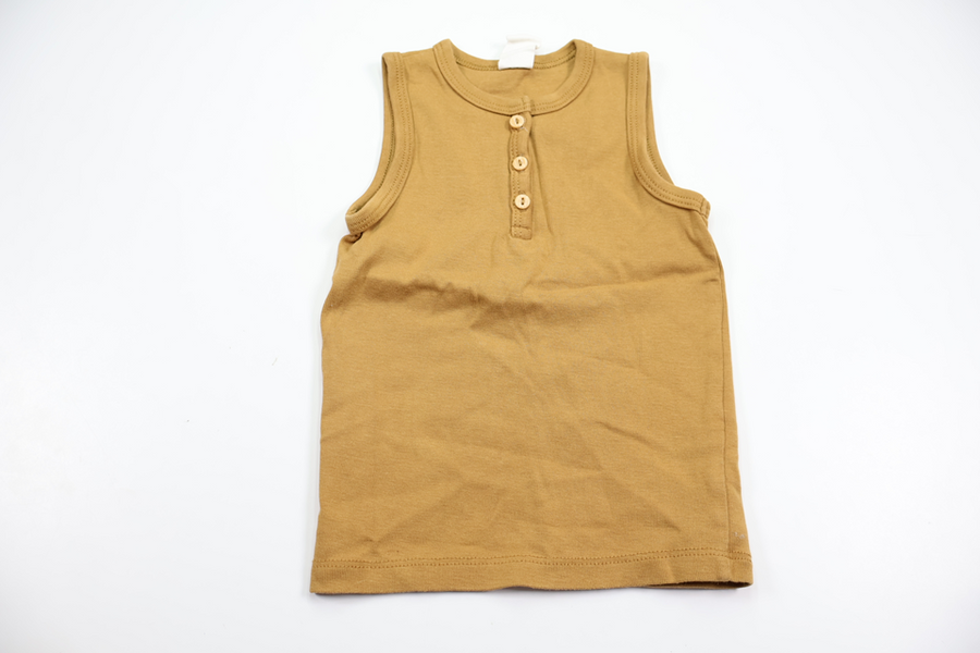 Tanktop fra H&M - Størrelse 86 - Gul