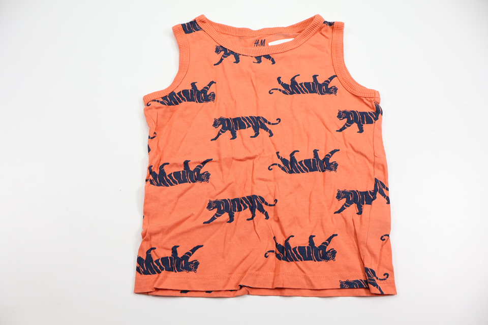 Top fra H&M - Størrelse 92 - Orange