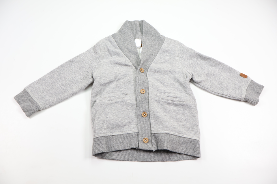 Cardigan fra H&M - Størrelse 80 - Grå