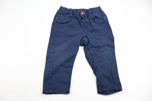 Bukser fra H&M - Størrelse 74 - Marineblå