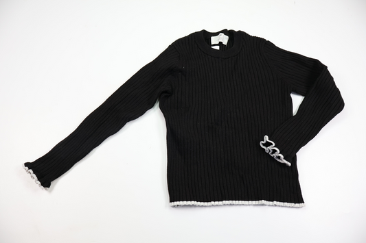 Striktrøje fra H&M - Størrelse 122/128 - Sort