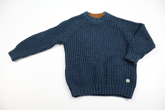 Strikket sweater fra Zara - Størrelse 110 - Blå