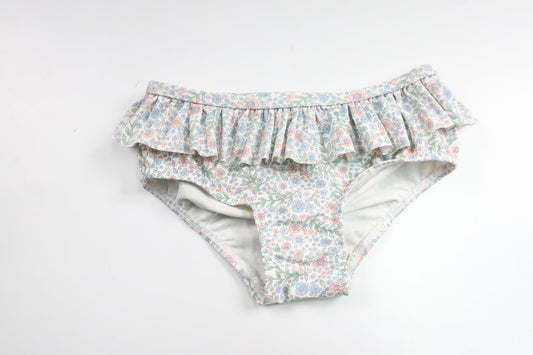 Bikinitrusse med blomster fra H&M - Størrelse 74/80 - Off-white