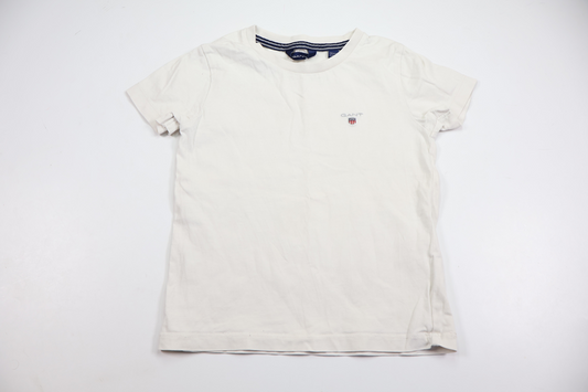 T-shirt fra GANT - Størrelse 110/116 - Hvid