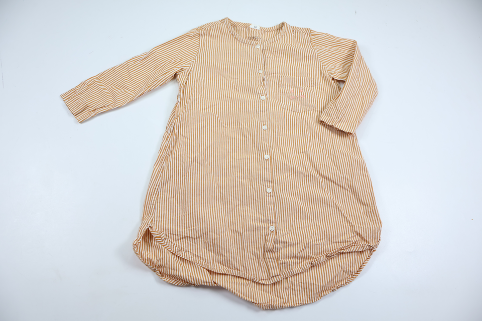 Stribet kjole fra Liewood - Størrelse 98/104 - Beige